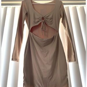 fitted dress